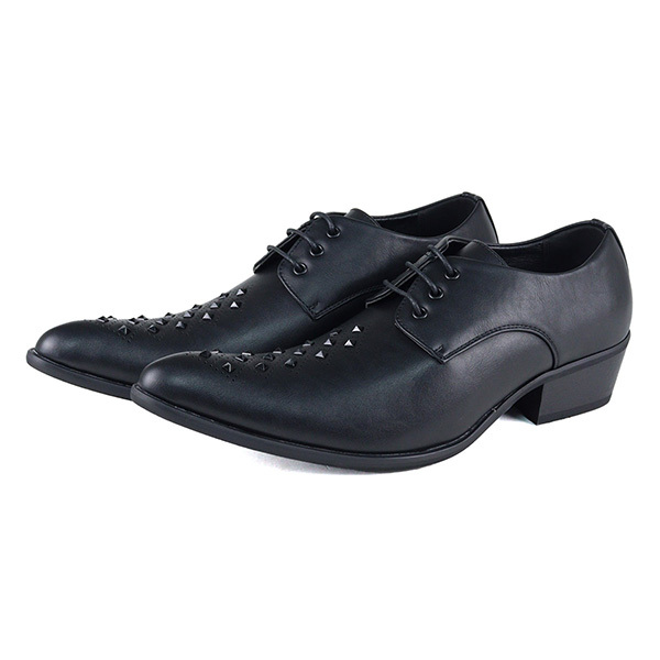 LOVEHUNTER（ラブハンター） ドレスシューズ メンズ 黒 スタッズ V系