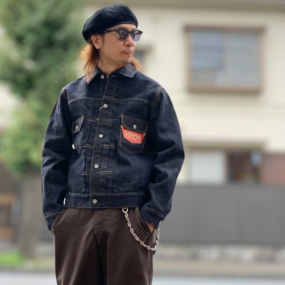 SUGAR CANE シュガーケーン デニムジャケット Gジャン 14.25oz. DENIM