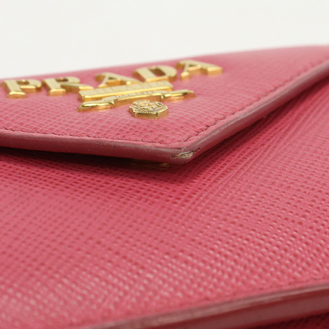 PRADA（プラダ） 中古 三折財布小銭入付き レディース ブランド