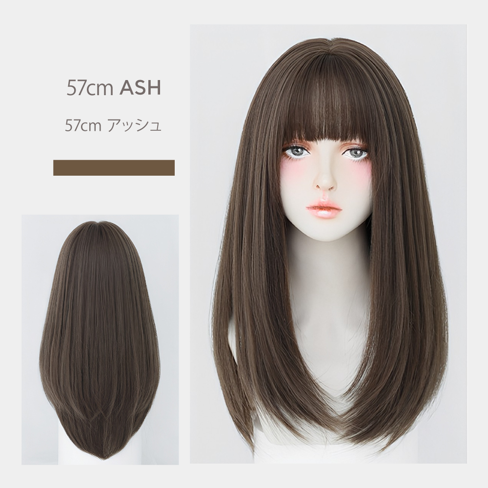 ウィッグ 女性 さらふわ ロング ストレート おしゃれ 自然 大人