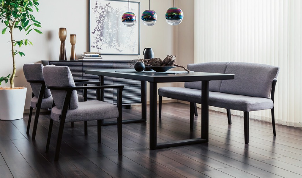 カリモク家具（KARIMOKU FURNITURE） カリモク 3人掛椅子 ベンチ