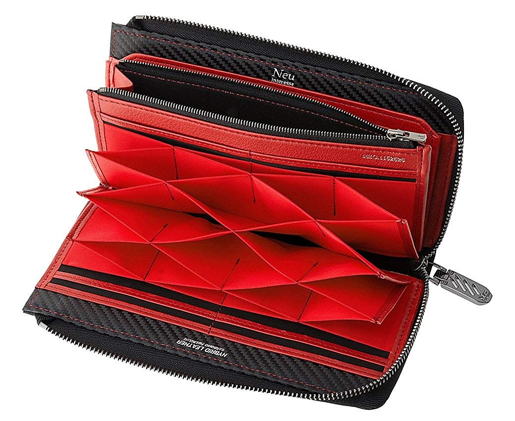 Neu interesse（ノイインテレッセ） 財布 メンズ 長財布 ラウンド