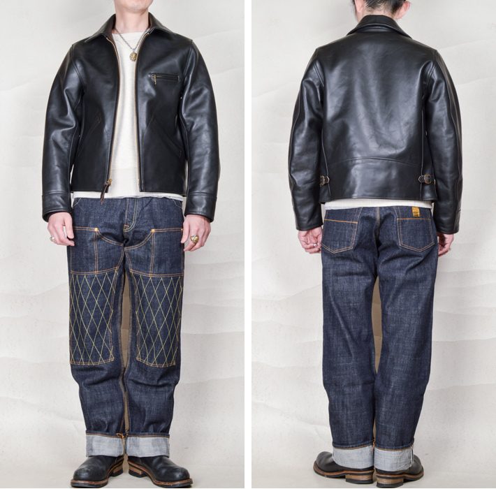 トロフィークロージング（TROPHY CLOTHING）レザージャケット Humming