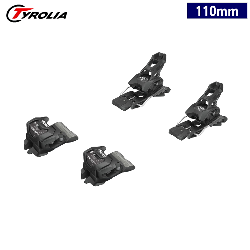 TYROLIA（チロリア） TYROLIA ATTACK 14 GW カラー:SOLID BLACK[110mm