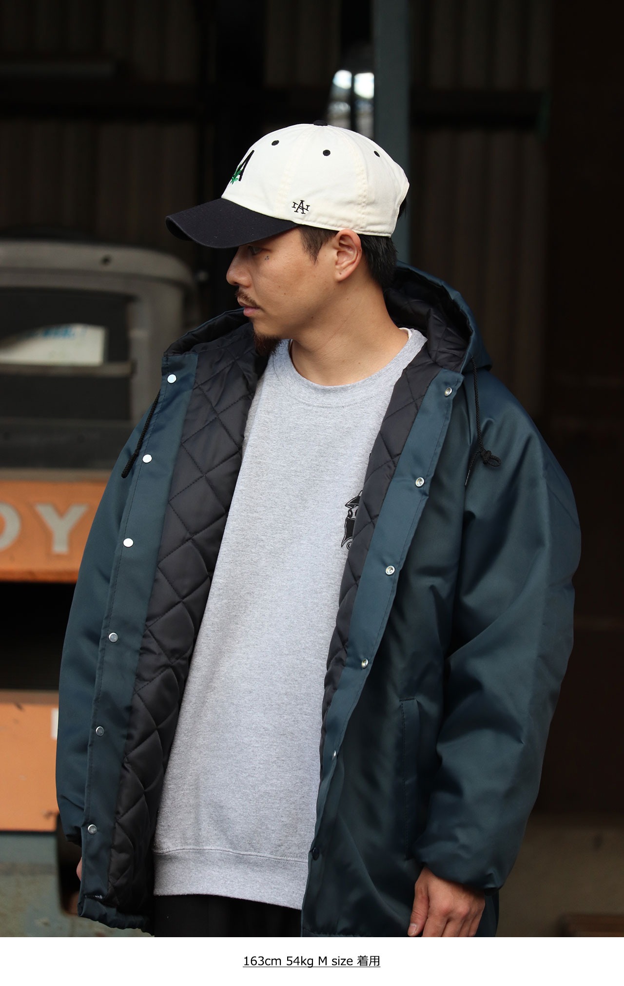 ASW (アメリカンスピリットウェア) COACHES HOODEDE WINDBREAKER