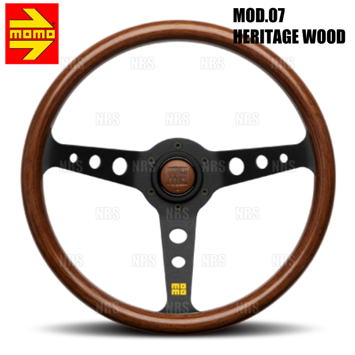 MOMO（モモ） MOD.07 HERITAGE WOOD モデル07 ヘリテージ ウッド 350mm