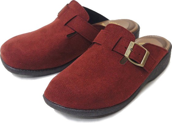 日本製 サボ サンダル レディース ウエッジ ヒール ソール ぺたんこ