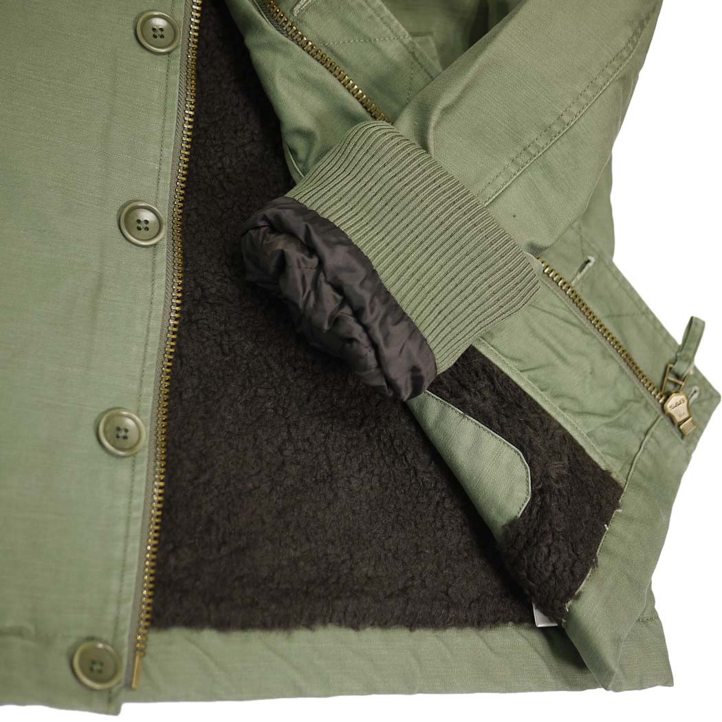 デウス デッキジャケット メンズ ジャンパー デウスエクスマキナ 緑