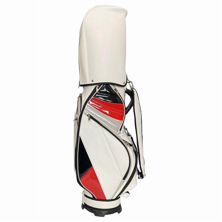 ゴルフバッグ キャディバッグ ショルダーベルト 8分割 収納 自立