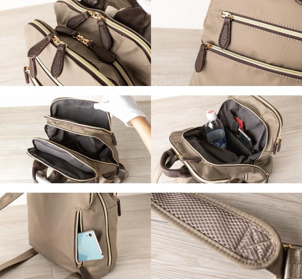 リュックサック バックパック ナイロンリュック ブラック No.99373