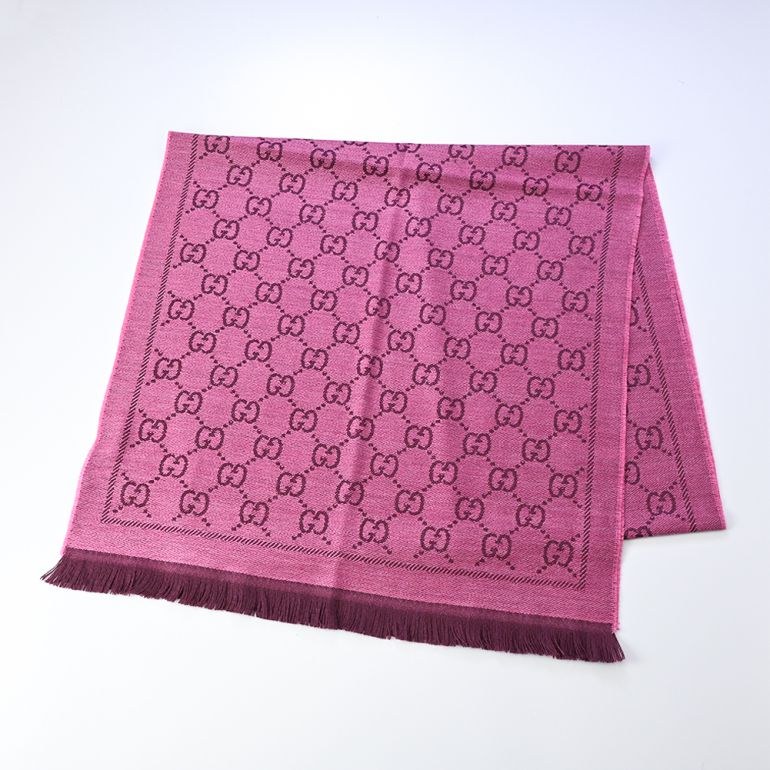 GUCCI（グッチ） ストール 5カラー 刺繍名入れ マフラー メンズ