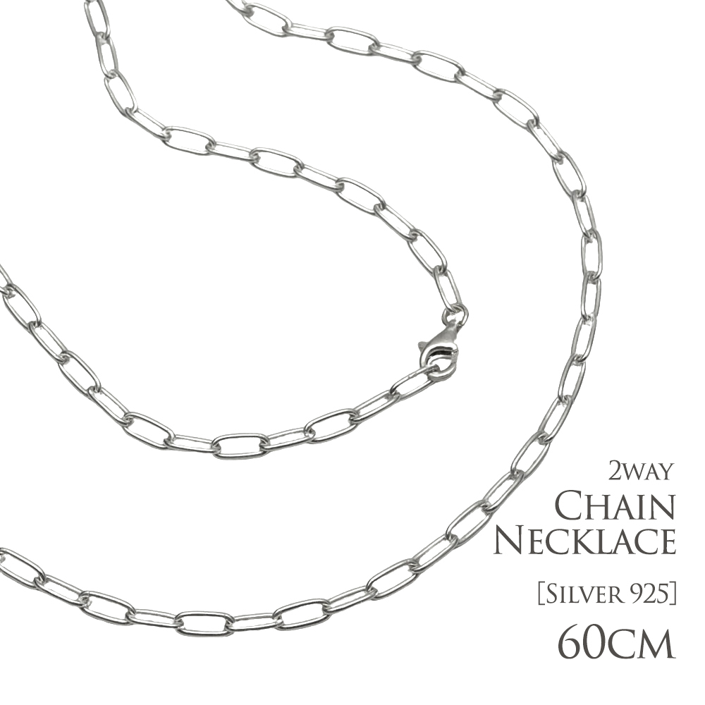 ALOHA MANA（アロハマナ） チェーン ネックレス シルバー 925 幅3.0mm