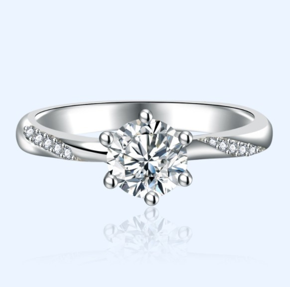 指輪リング レディース シルバー925 スワロフスキー 高級リングAAA CZ