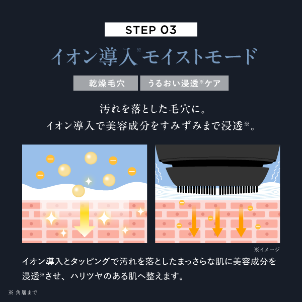 スカルプD DISM ディズム EMS ポアディープクリア＆リフト ブラシ 美顔