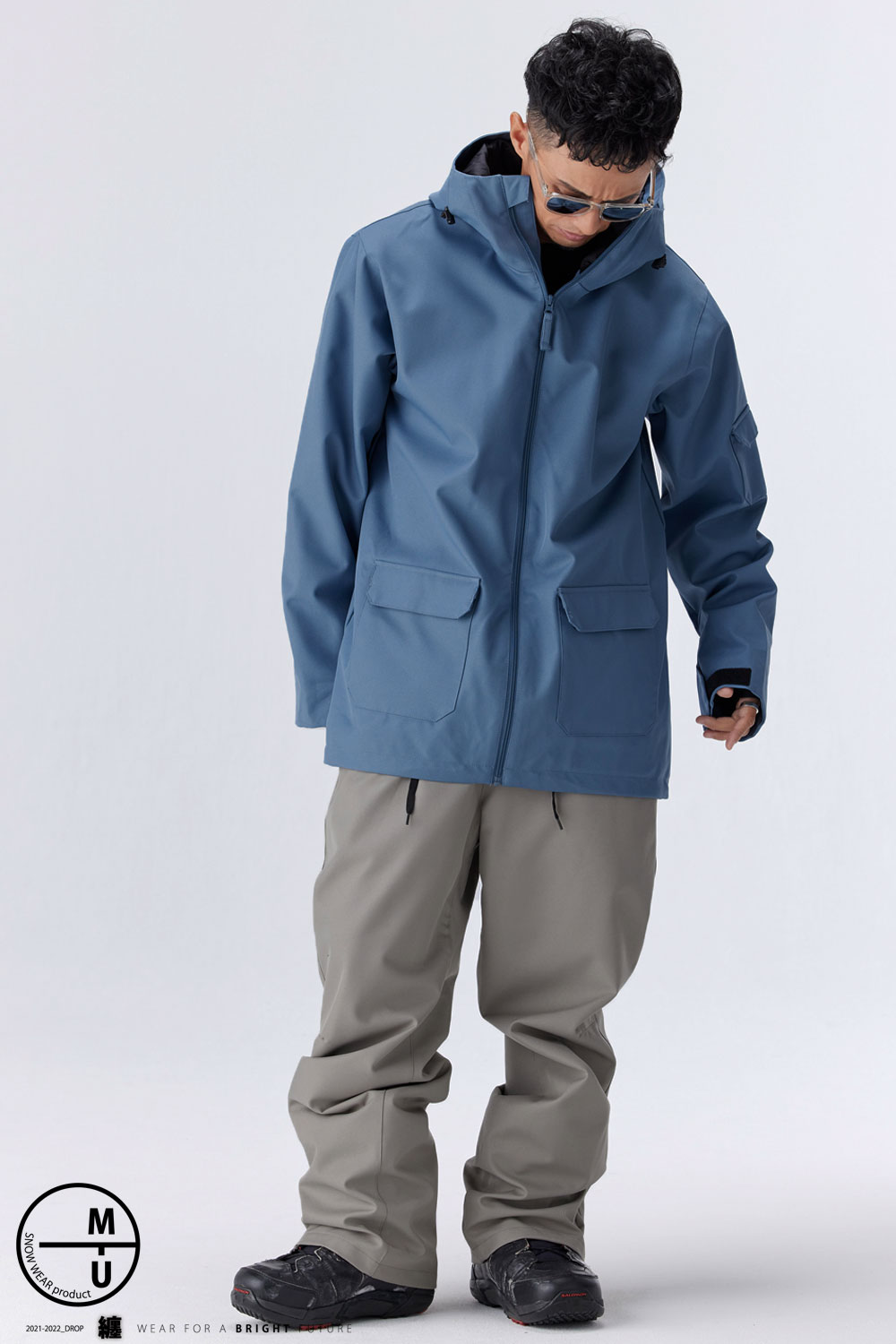 リアリズム スノーボード ウェア メンズ レディース 上下 セット