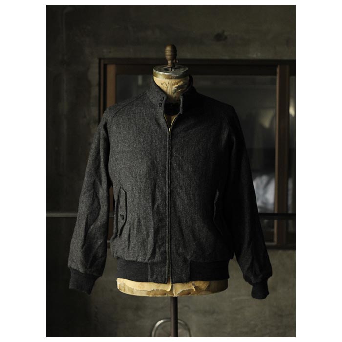 アプレッセ A.PRESSE ツイード ハリントン ジャケット (23AAP-01-07H