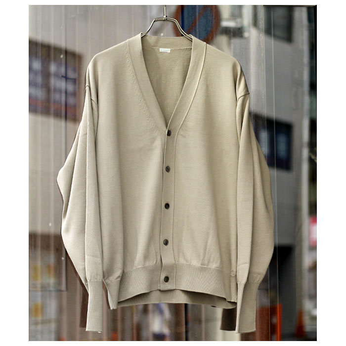 アプレッセ A.PRESSE コットン ニット カーディガン Cotton Knit
