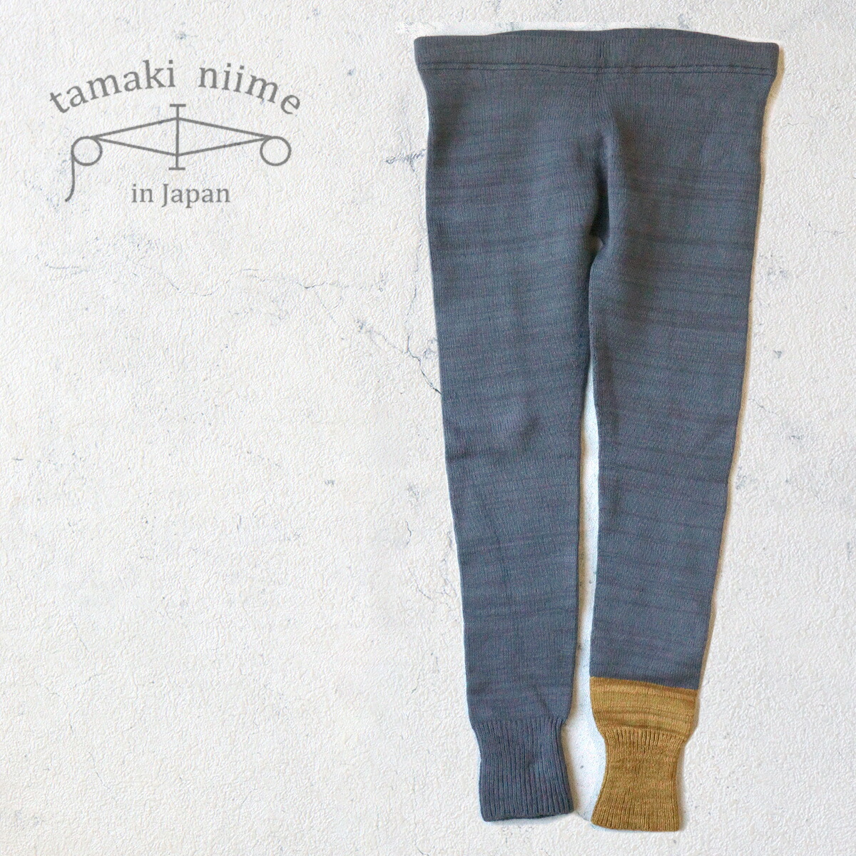 tamaki niime レギンス あしんすごい 厚手 コットン 可愛い お洒落