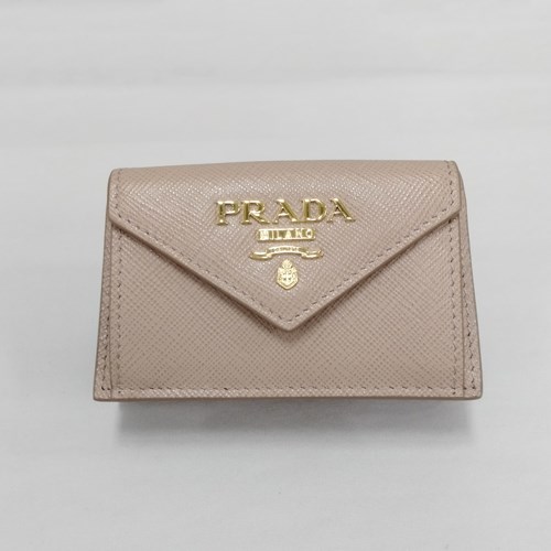 PRADA（プラダ） サフィアーノレザー 財布 三つ折り レディース ピンク