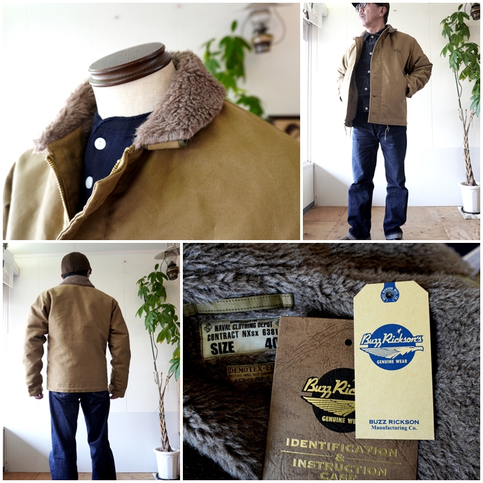 BUZZ RICKSON'S BUZZRICSONS バズリクソンズ N-1デッキジャケット