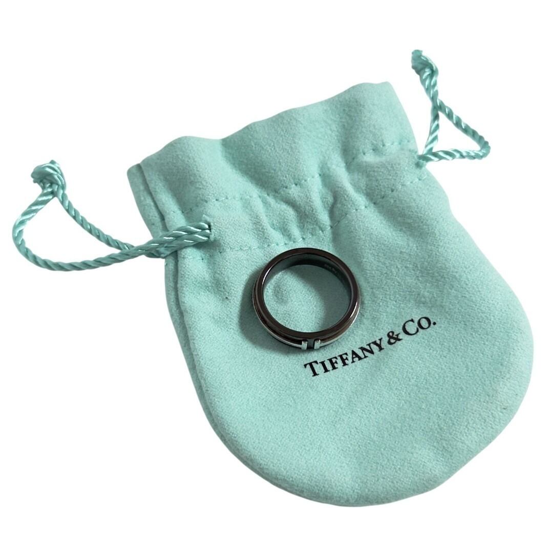 TIFFANY&Co.（ティファニー） メンズ T TWO リング 17号 シルバー