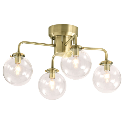 ぼん家具 シーリングライト おしゃれ led 照明器具 4灯 天井照明