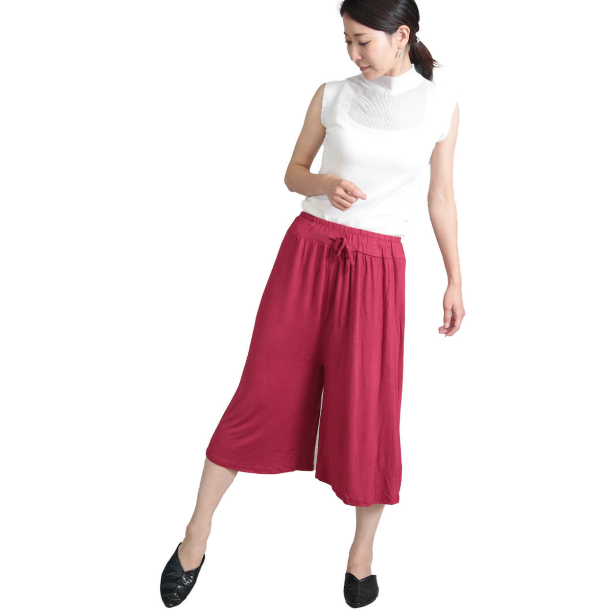 フレアパンツ レディース ダンス 夏 ガウチョパンツ 春夏 春 スカンツ