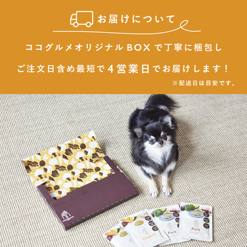 CoCo Gourmet（ココグルメ） ココグルメ・レトルト(50g×4個) 手作り