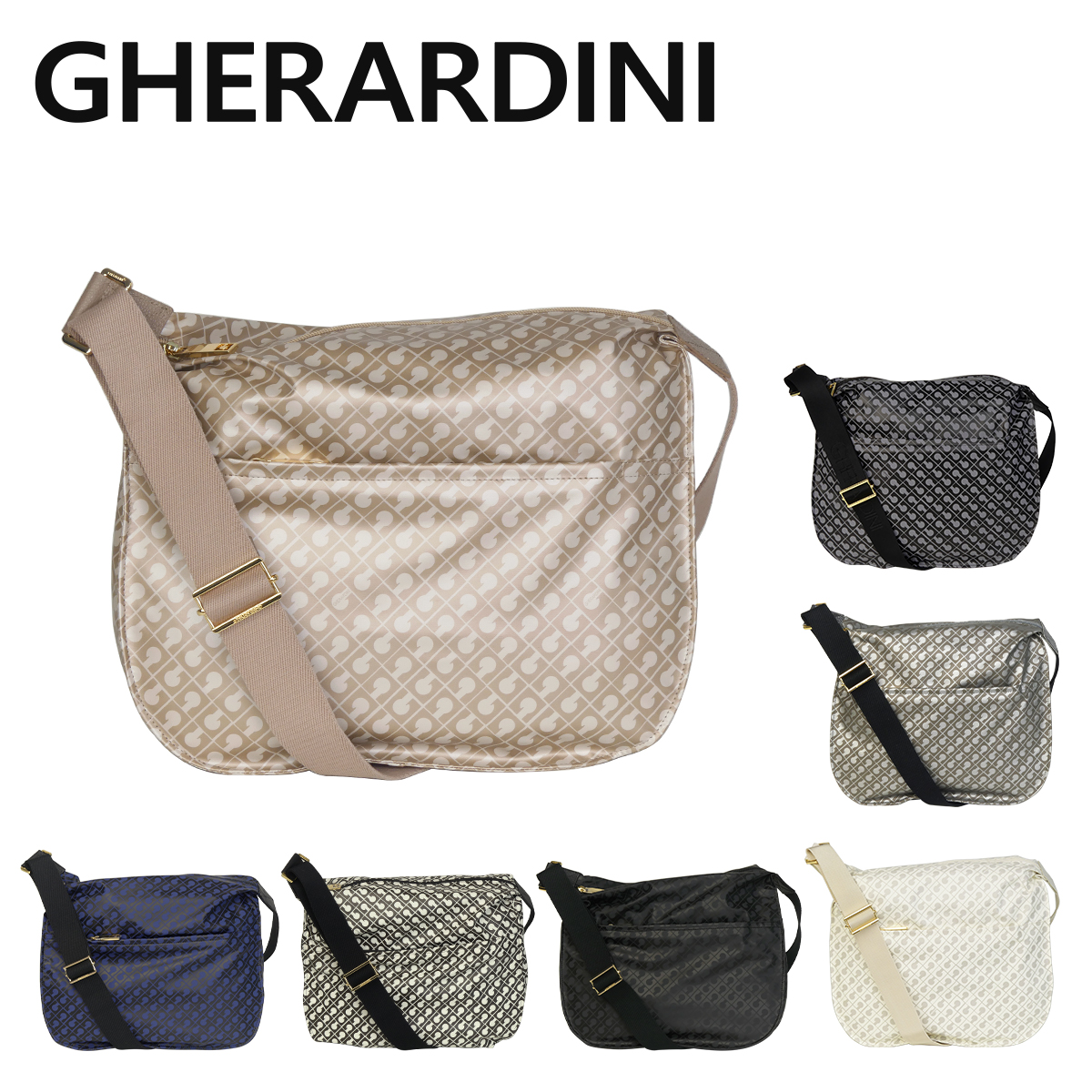 GHERARDINI ゲラルディーニ ワンショルダー ハーフムーン ソフティ新品