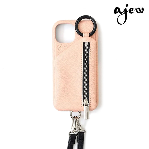 ajew（エジュー） 【iPhone16promax対応】 ajew cadenas zipphone case