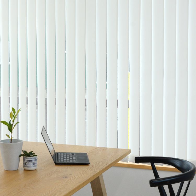 バーチカルブラインド カーテンレール取付け可 縦型ブラインド