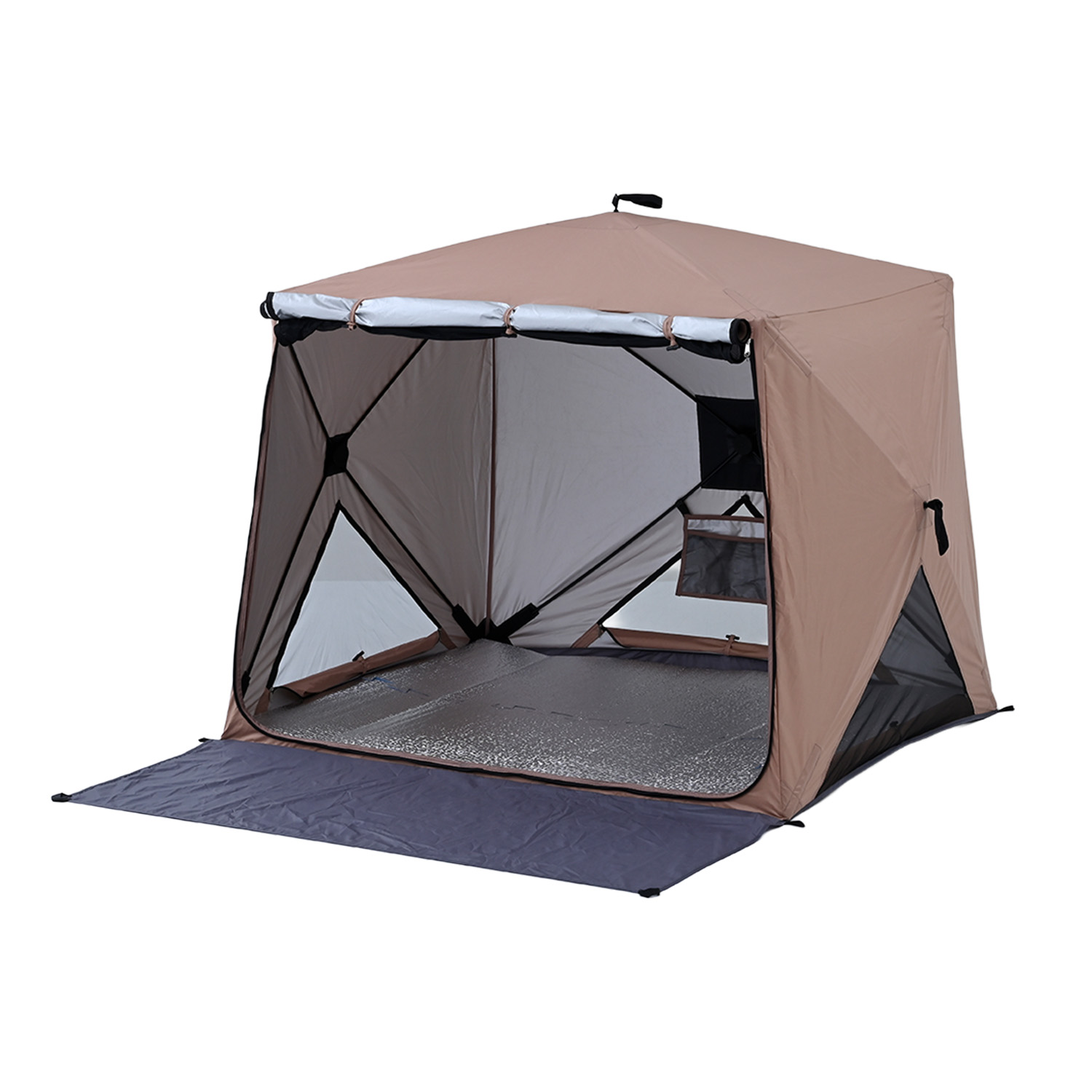 山善（YAMAZEN） 傘みたいに広げるだけ パッとサッとサンシェード