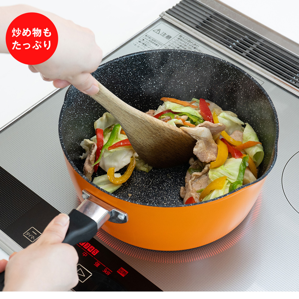 和平フレイズ ギガフッカ IH対応超深型フライパン 26cm 超深型