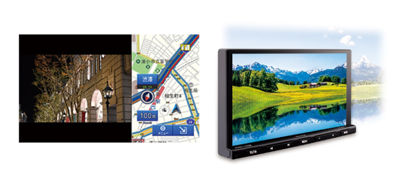 デンソーテン（DENSO TEN） AVN-LS04W-24 カーナビ イクリプス 7型