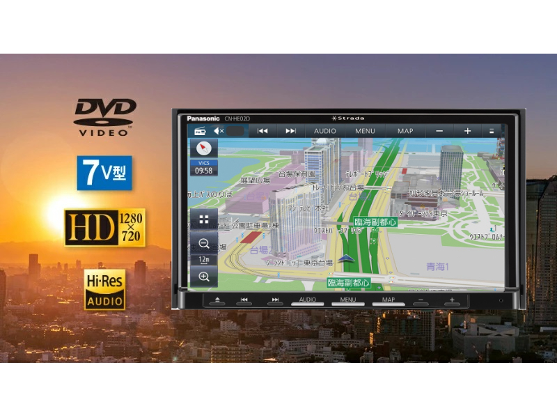 Panasonic（パナソニック） CN-HE02D カーナビ ストラーダ 7インチ