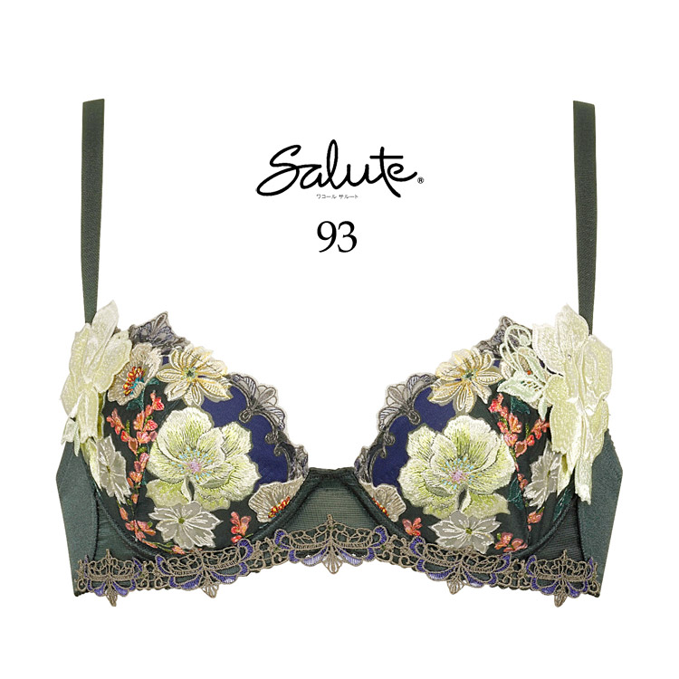 サルート（SALUTE） ワコール 93G P-up ブラジャー DEFカップ プッシュ