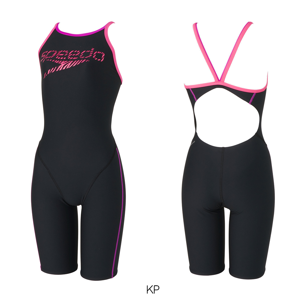 speedo（スピード） 競泳水着 レディース 練習用 ゼブラスタックターン