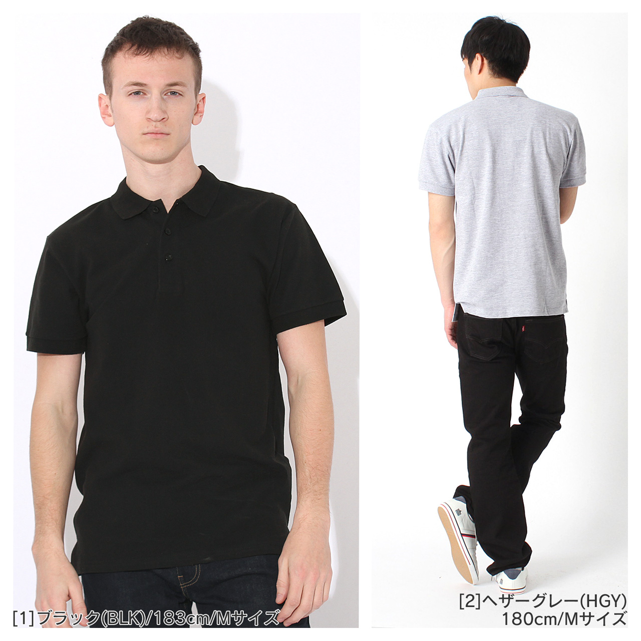 PRO CLUB（プロクラブ） ポロシャツ 半袖 メンズ 大きいサイズ 無地