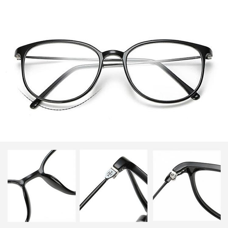 伊達メガネ TR90フレーム 眼鏡 ファッション ビジネス ウェリントン