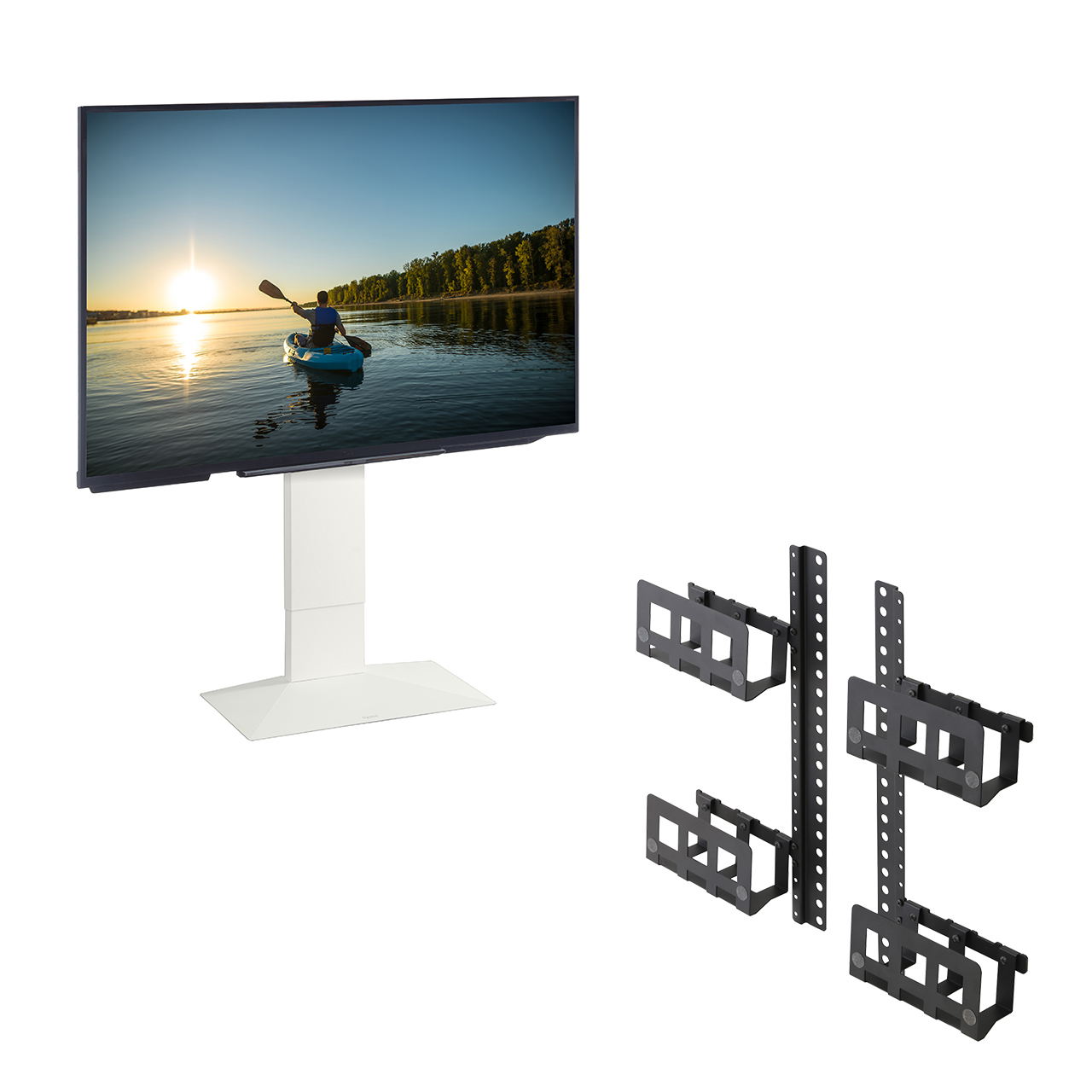 EQUALS（イコールズ） テレビ台 セット WALL 壁寄せテレビスタンド 32