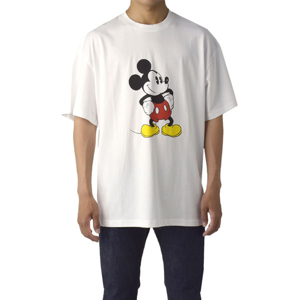 Disney（ディズニー） Tシャツ 半袖 メンズ ミッキーマウス ビッグ