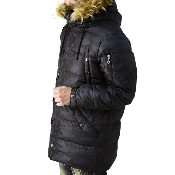 FLAG ON CREW N-3B ダウンジャケット メンズ ミリタリージャケット