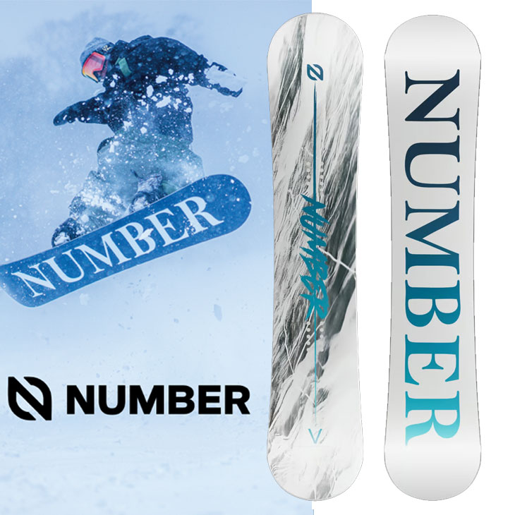 NIDECKER（ナイデッカー） 24-25 NUMBER SNOWBOARDS ナンバー V