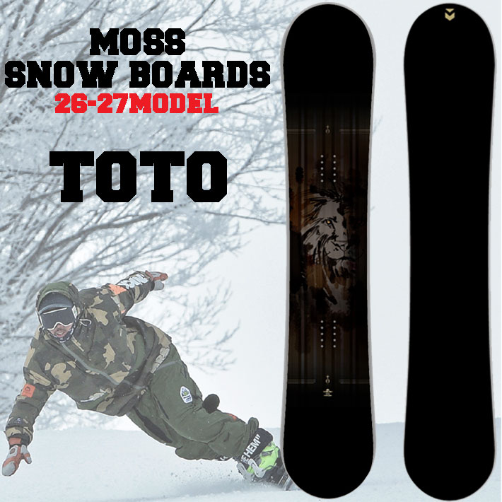 モス（MOSS） 予約商品 26-27 MOSS TOTO トト スノーボード オール
