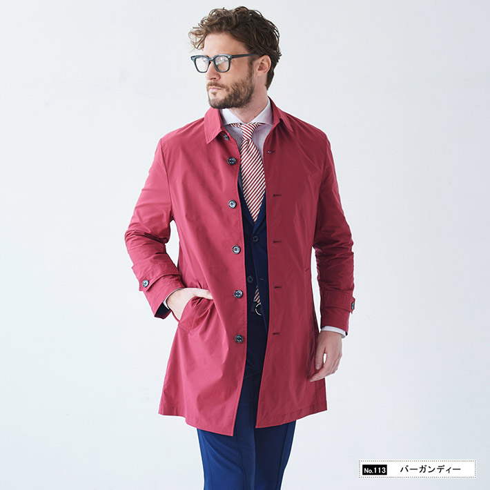 g-stage（ジーステージ） コート メンズ ステンカラーコート 撥水