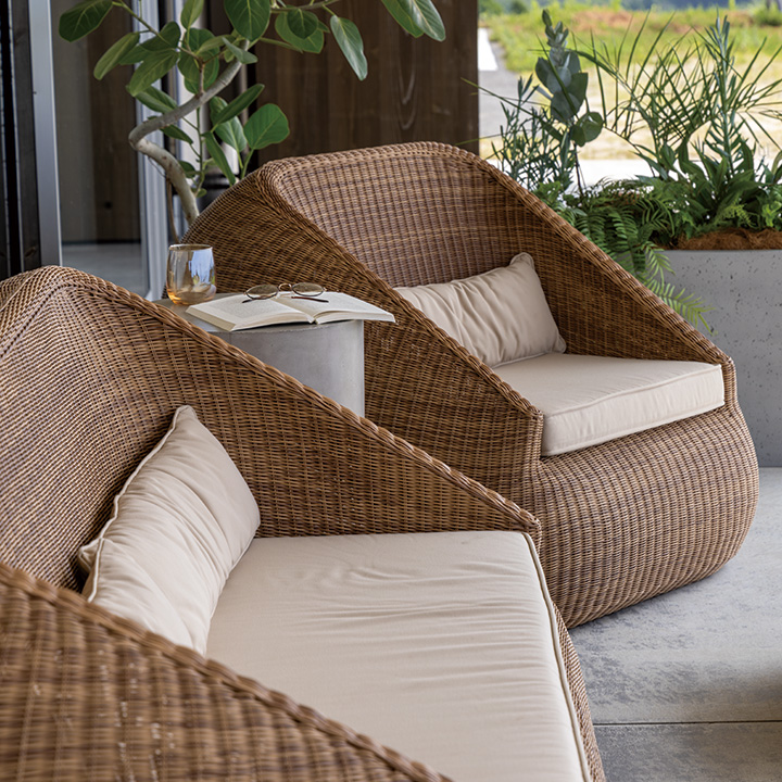 タカショー Loom Garden ソファ イス チェア 椅子 屋外 家具