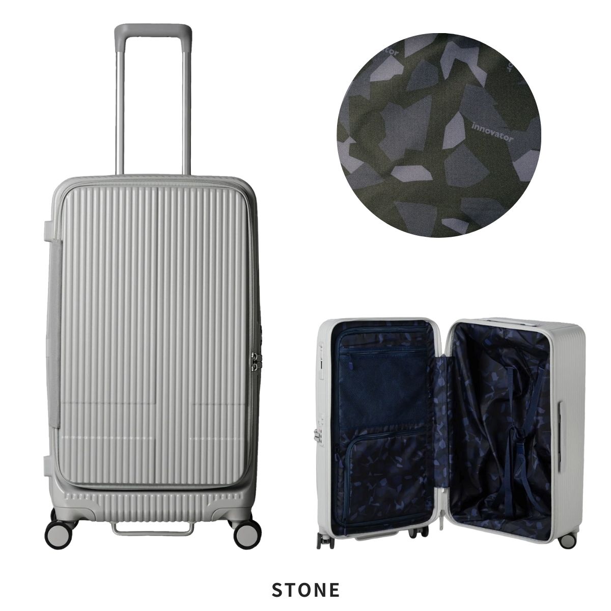 innovator（イノベーター） 正規取扱店 2年保証 75L Mサイズ 静音 軽量