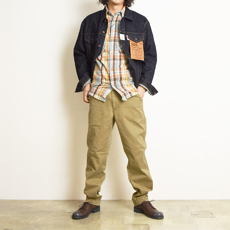 EDWIN（エドウィン） KHAKI TROUSERS CHINO レギュラーストレート