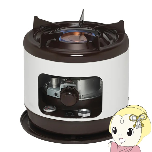 TOYOTOMI（トヨトミ） 石油こんろ 煮炊き専用 K-324 ホワイト 対震自動