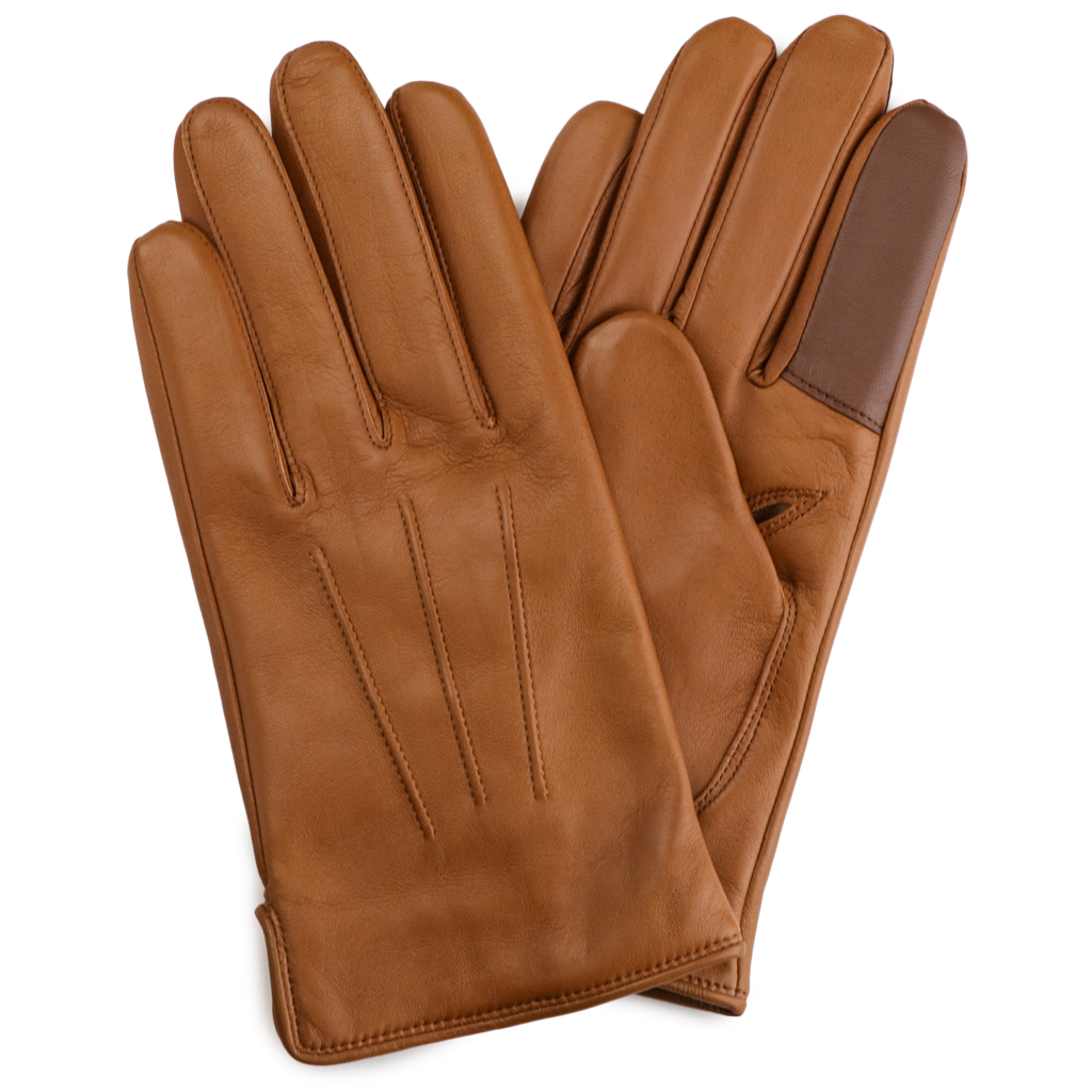 レザー 手袋 メンズ 革 スマホ対応 革手袋 羊革 男性 日本製 防寒